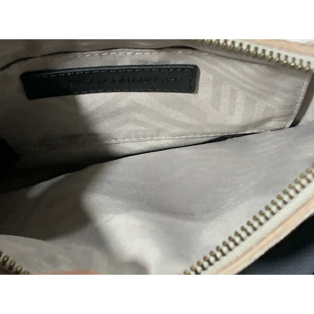 Rebecca Minkoff Mini M.A.C. Bag Women's Crossbody/Shoulder Purse Suede Beige - Picture 5 of 15